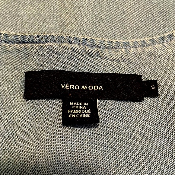 Vero Moda Chambray Dress Small - Picture 7 of 7